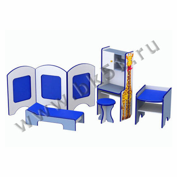 М-449 	Комплект игровой мебели «Больница» (5 предметов)