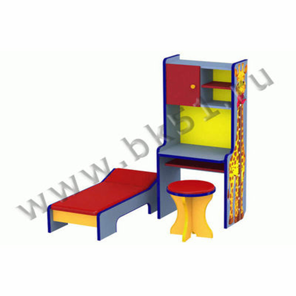 М-450 	Комплект игровой мебели «Больница» (3 предмета)