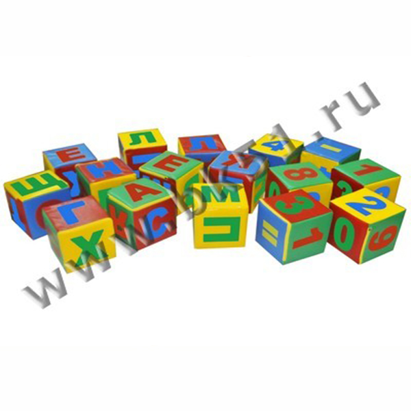 Б-543 Набор дидактических кубиков 16 шт.