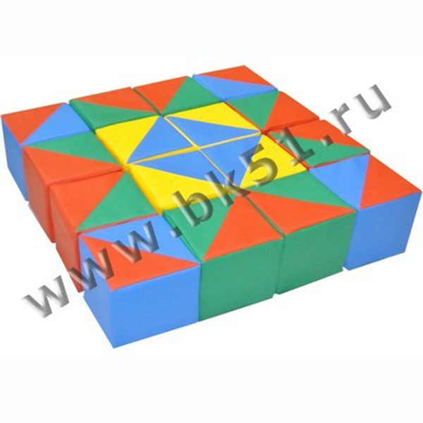 Б-545 Набор дидактических кубиков «Собирай-ка», 16 шт.