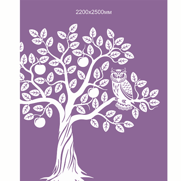 Наклейка "Дерево" (декоративный элемент) ТР-0129