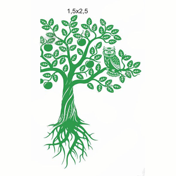 Декоративный элемент "Дерево" (наклейка) ТР-0125