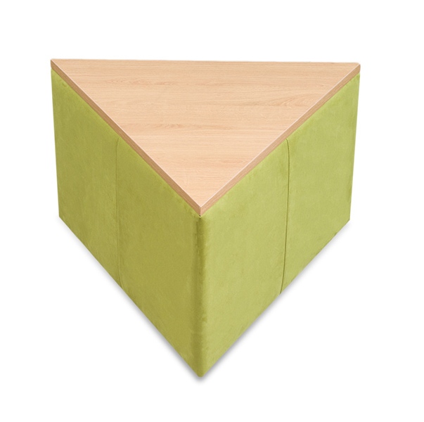 Оригами Стол-пуф треугольный