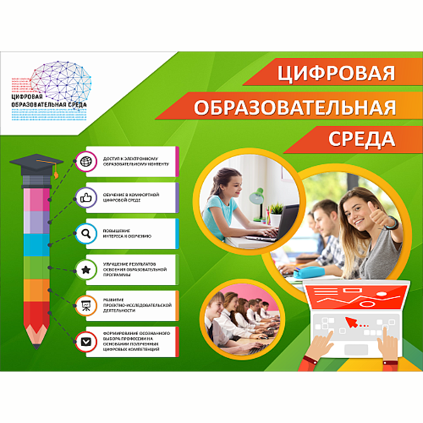 Баннер "Цифровая образовательная среда" ШК-3794