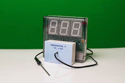 Датчик температуры термопарный с независимой индикацией (демонстрационный) Артикул: 15273